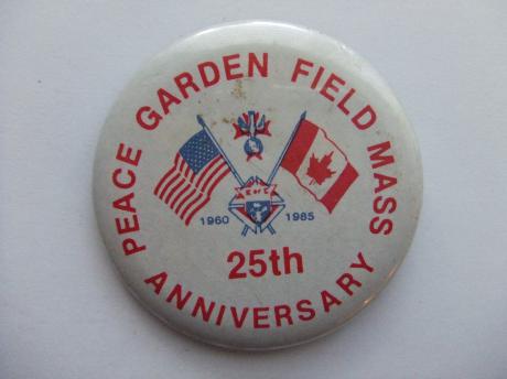 international peace garden field mass USA- Canada